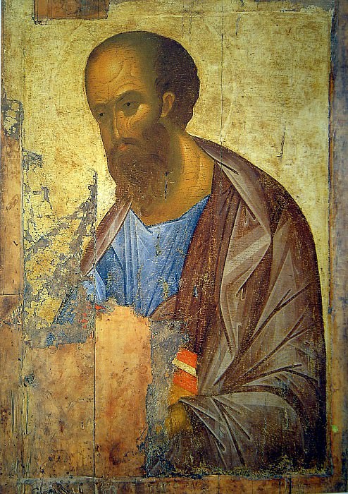 Андрей Рублёв (1360-е - 1430) -- Деисусный чин. Иконы