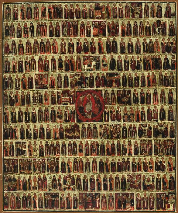 Menaion June. Orthodox Icons