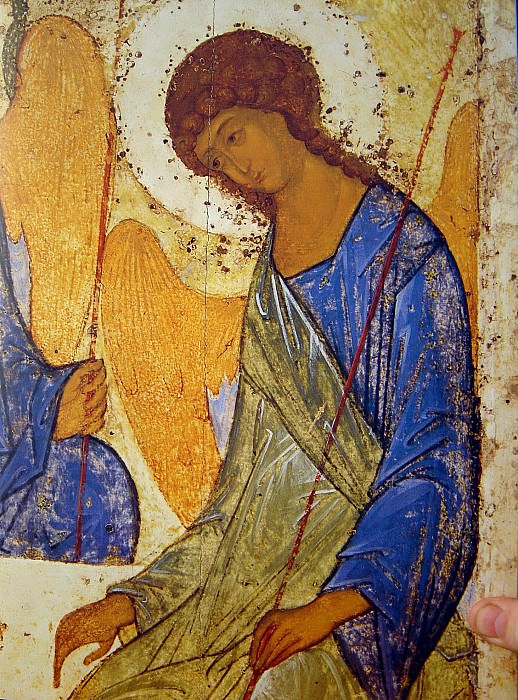 Andrei Rublev (1360-е - 1430) -- Троица. Orthodox Icons