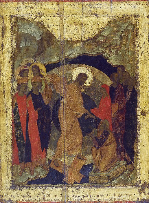 Andrei Rublev (1360-е - 1430) -- Праздничный чин. Orthodox Icons