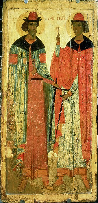Saints Boris and Gleb. Orthodox Icons