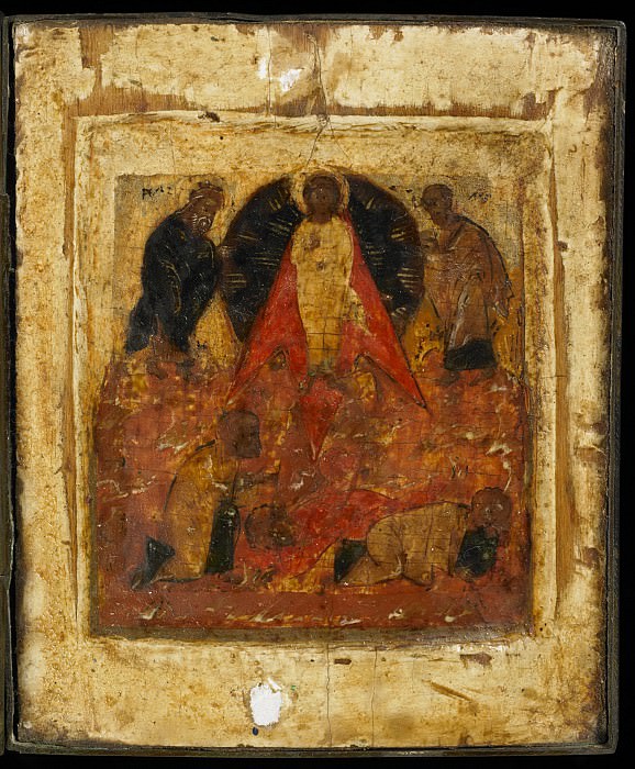 Triptych 3. Transfiguration of the Lord. Orthodox Icons