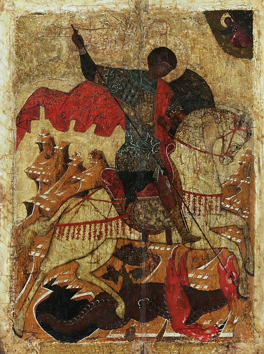Святой Георгий и дракон. Orthodox Icons