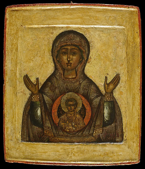 Icon of the Mother of God of the Sign. Orthodox Icons