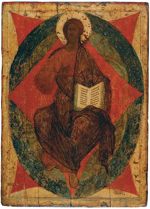 Андрей Рублёв (1360-е - 1430) -- Деисусный чин Троицкого собора Троице-Сергиевой лавры. Иконы