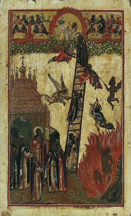 Saint John of the Ladder. Orthodox Icons