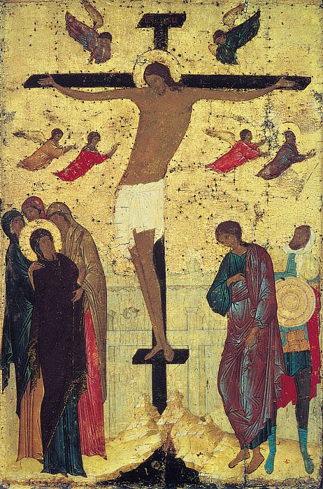 Dionysius (c.1440-1502) -- Crucifixion. Orthodox Icons