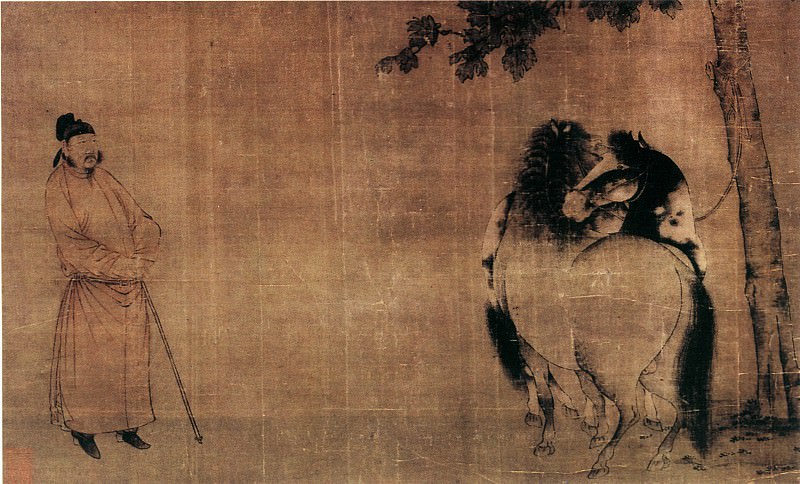 Unknown. Китайские художники средних веков (佚名 - 相马图)