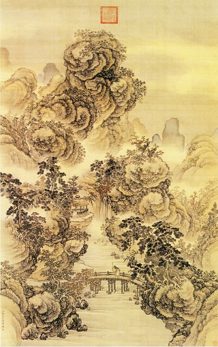 Sun Hu. Китайские художники средних веков (孙祜 - 雪景故事图(之—))