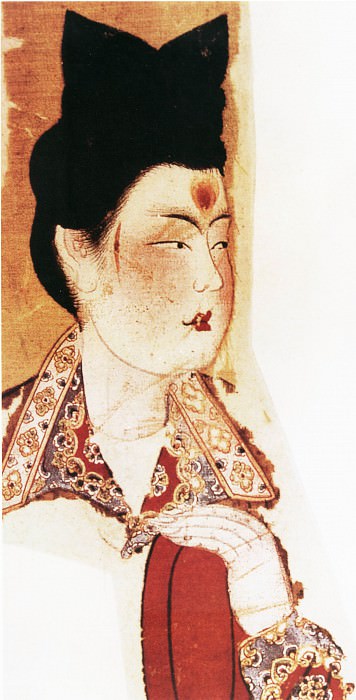 Unknown. Chinese artists of the Middle Ages (佚名 - 胡服美人图)