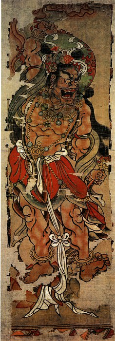 Unknown. Chinese artists of the Middle Ages (佚名 - 金刚力士像)