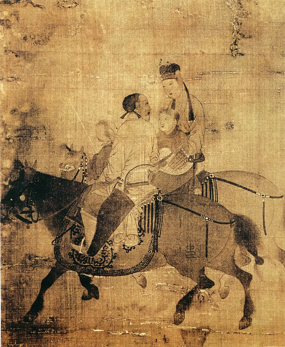 Unknown. Chinese artists of the Middle Ages (佚名 - 文姬归汉图)