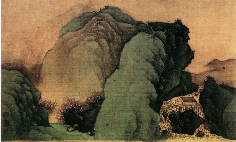 Fan Qi. Chinese artists of the Middle Ages (樊圻 - 山水图(之一二))