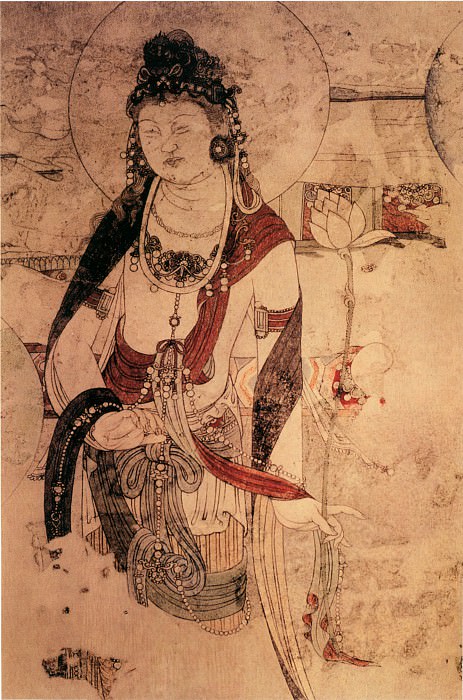 Unknown. Китайские художники средних веков (佚名 - 观世音像)
