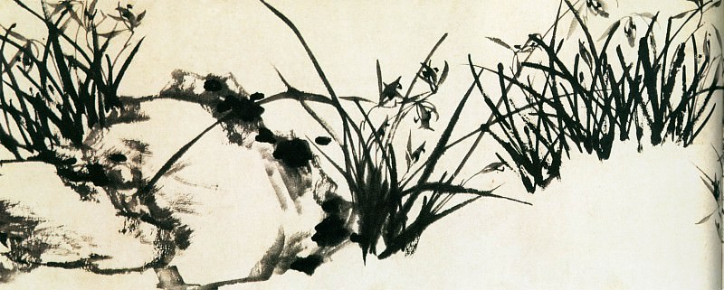 Zheng Yan. Китайские художники средних веков (郑燮 - 荆棘丛兰图)