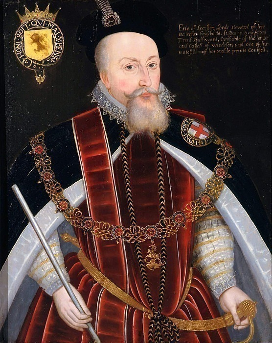 Robert Dudley, Earl of Leicester. Unknown painters