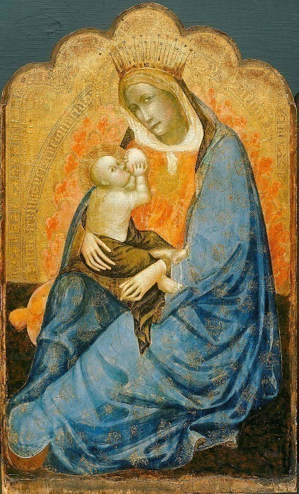 Madonna of Humility. Unknown painters
