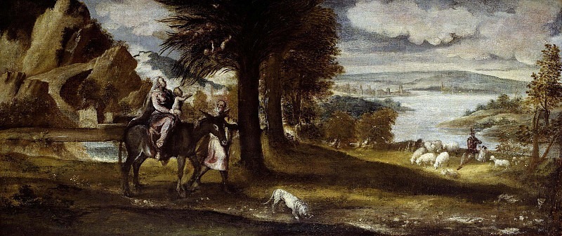 The Flight into Egypt. Unknown painters