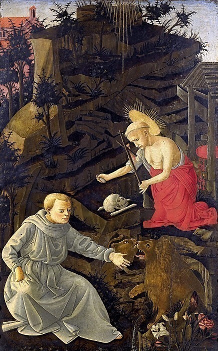 Penitent St. Jerome. Unknown painters