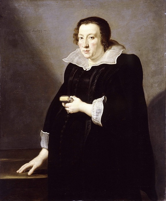 Master of 1633 – Portrait of Chiara Ceni Benvenuti. Unknown painters