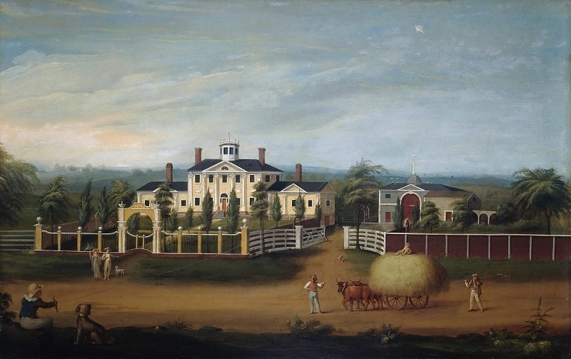 New England Country Seat. Unknown painters