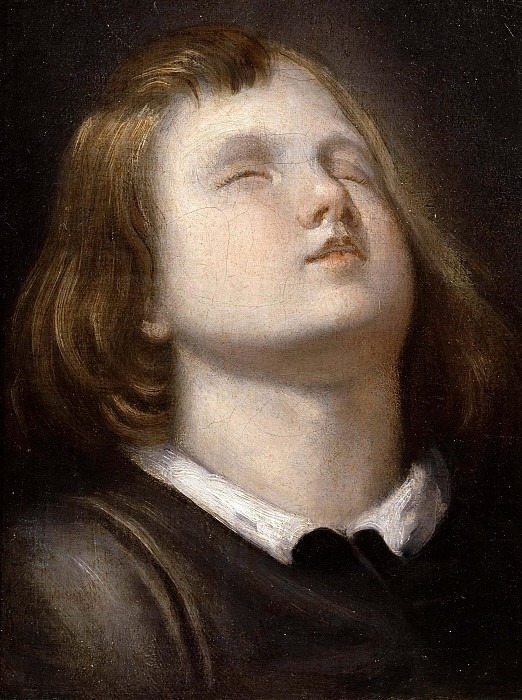 Голова слепого ребенка (копия с Антониса ван Дейка). Неизвестные художники