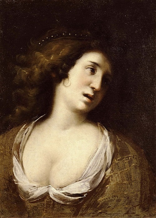 Bust of a woman. Unknown painters