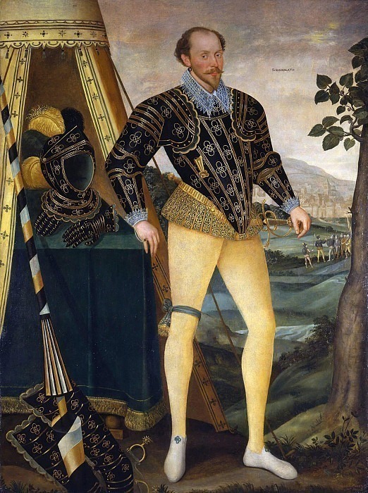 Sir William Drury, of Hawstead, Suffolk. Unknown painters