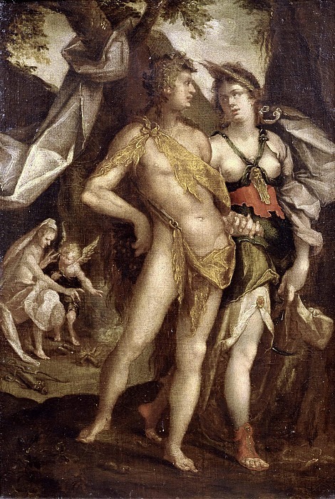 Bacchus and Ceres (copy by Bartholomeus Spranger). Unknown painters