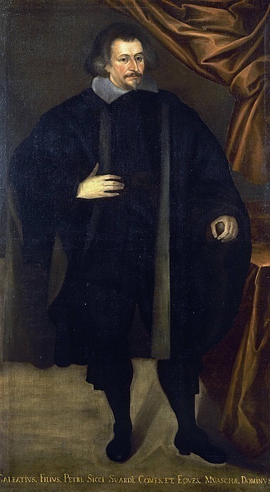 Portrait of Galeazzo by Pietro Secco Suardo. Unknown painters