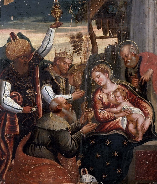 Adoration of the Magi. Unknown painters