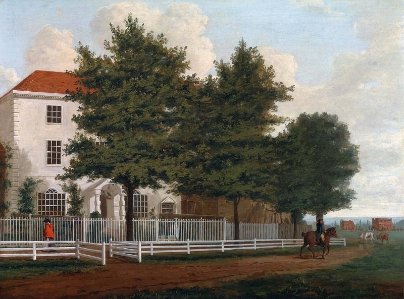 House on a Common. Unknown painters