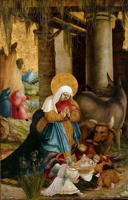 Master of Pulkau – The Nativity. Unknown painters