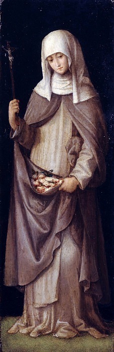 Saint Elizabeth of Hungary. Unknown painters