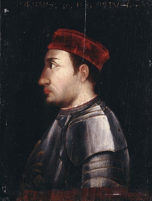 Portrait of Giordano Orsini. Unknown painters
