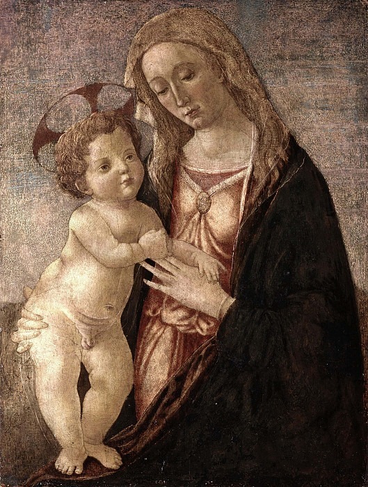 Мадонна с младенцем. Неизвестные художники