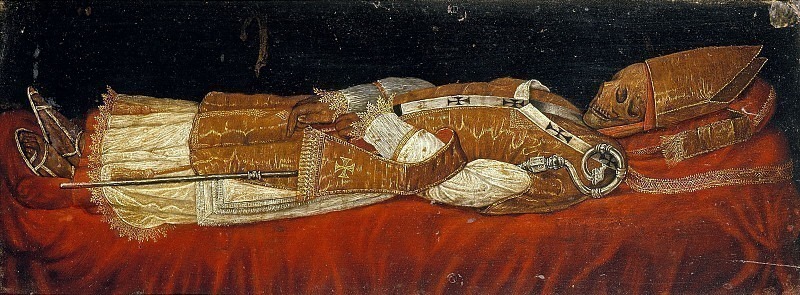 Bishop skeleton. Unknown painters