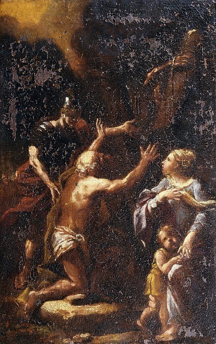 Martyrdom of Saint Andrew. Unknown painters
