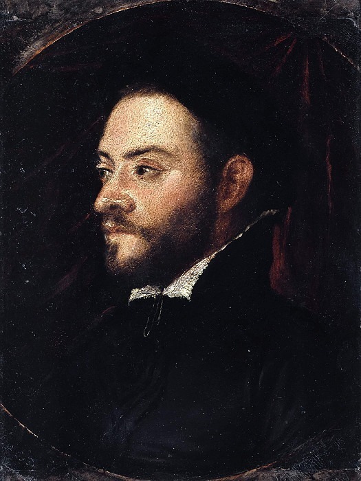 Male portrait. Unknown painters