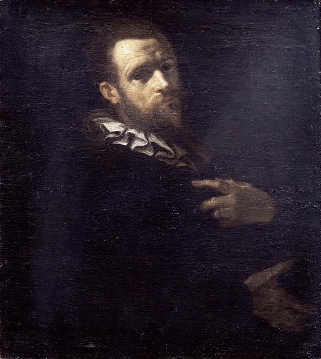 Portrait of man. Unknown painters