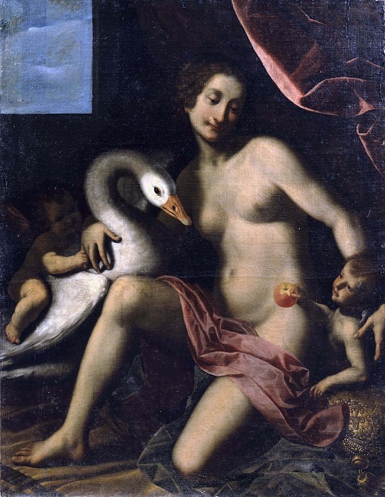 Leda and the Swan. Unknown painters