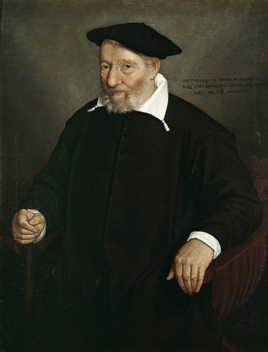 Portrait of Cristoforo da Novate. Unknown painters