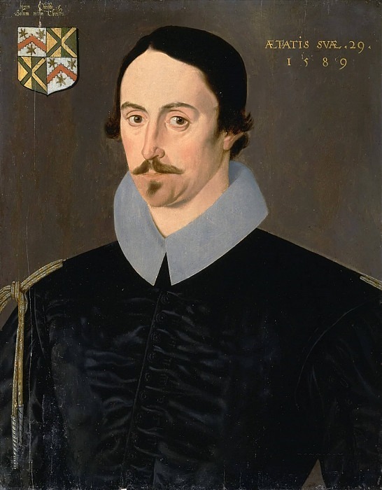 An Unknown Man, Aged 29, Possibly of the Kempe Family. Unknown painters