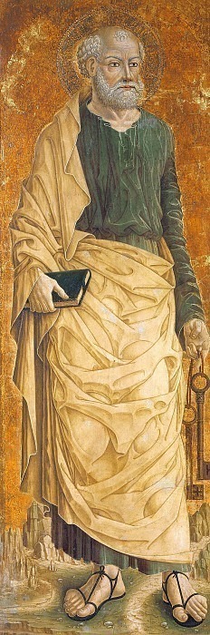 Saint Peter the apostle. Unknown painters