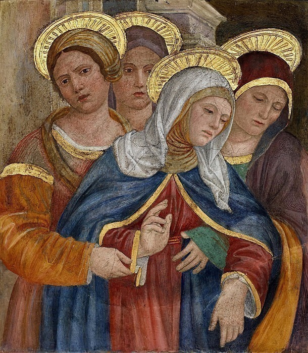 Our Lady of Sorrows with the Pious Women. Unknown painters