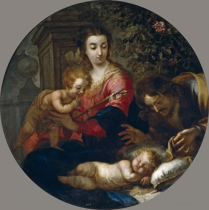 Meléndez, Miguel Jacinto -- Sagrada Familia. Part 2 Prado Museum