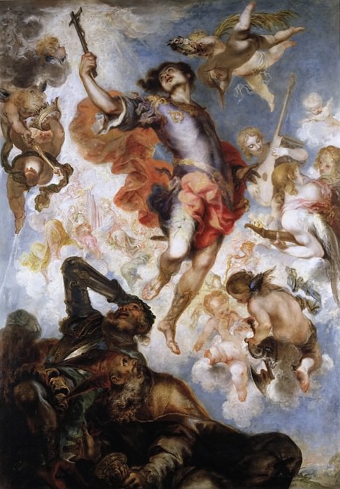 Herrera el Mozo, Francisco de -- El triunfo de San Hermenegildo. Part 2 Prado Museum
