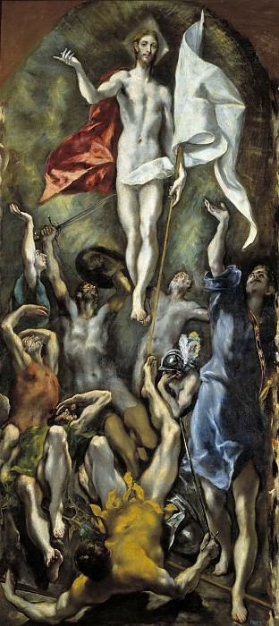 La Resurrección. El Greco