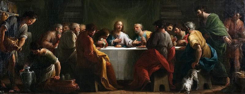 Maella, Mariano Salvador -- La Última Cena. Part 2 Prado Museum