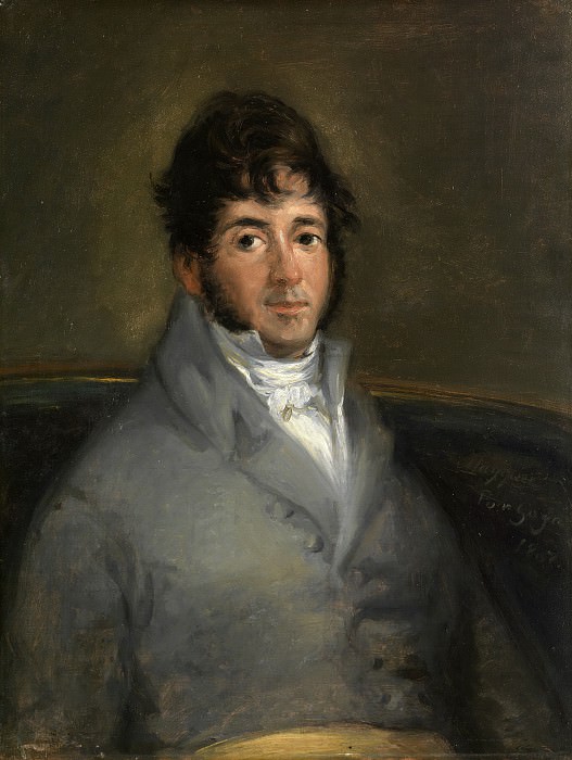 Goya y Lucientes, Francisco de -- El actor Isidoro Máiquez. Part 2 Prado Museum